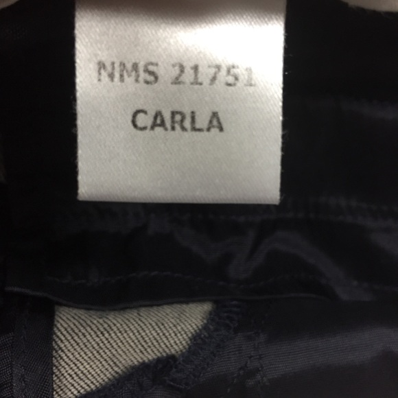 BCBGMaxAzria Blue Denim Carla Slim Flare Trouser - Picture 8 of 8